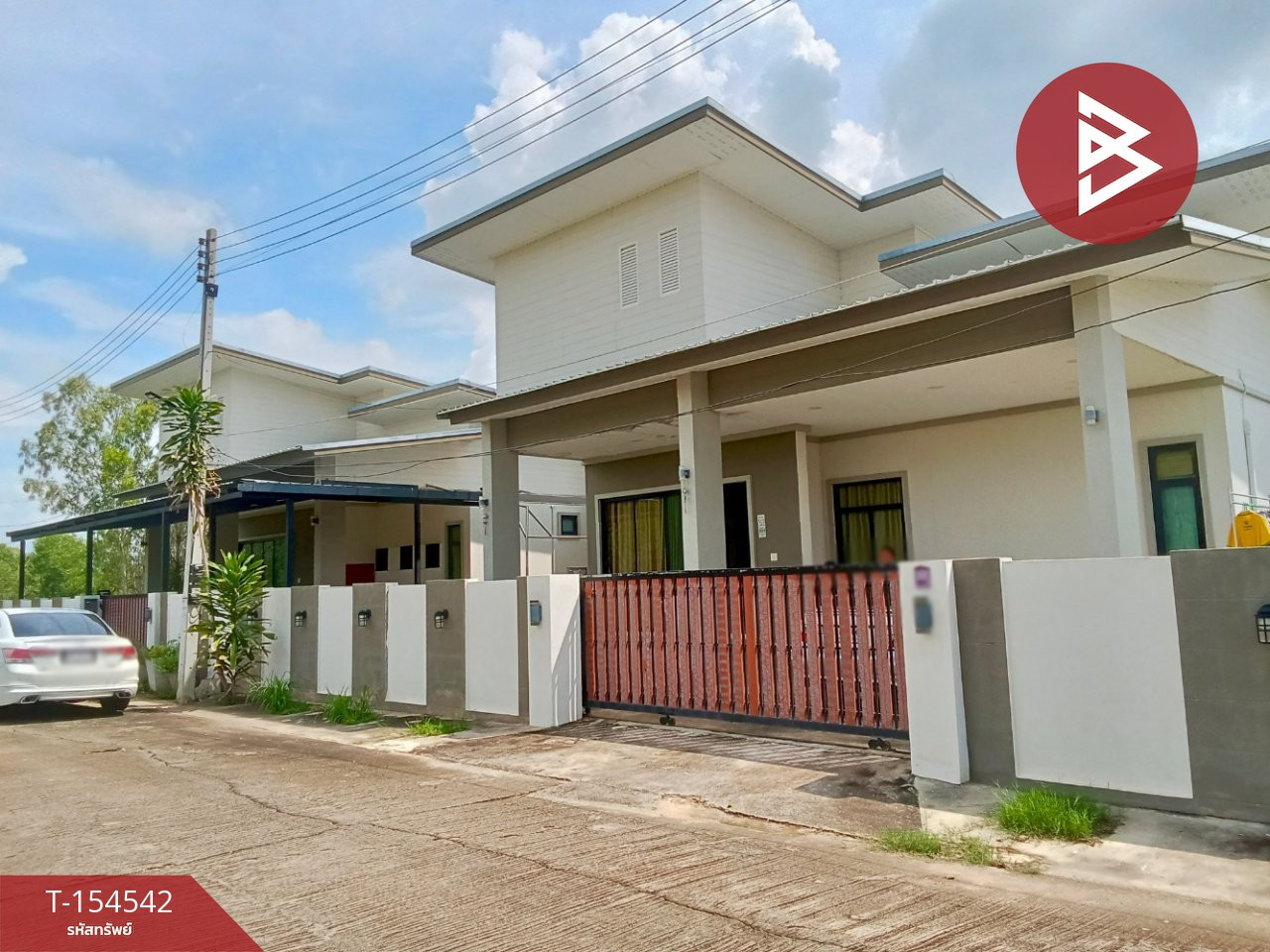 Single-storey detached house for sale, area 80 sq m, Hin Kong, Ratchaburi. – รูปที่ 2