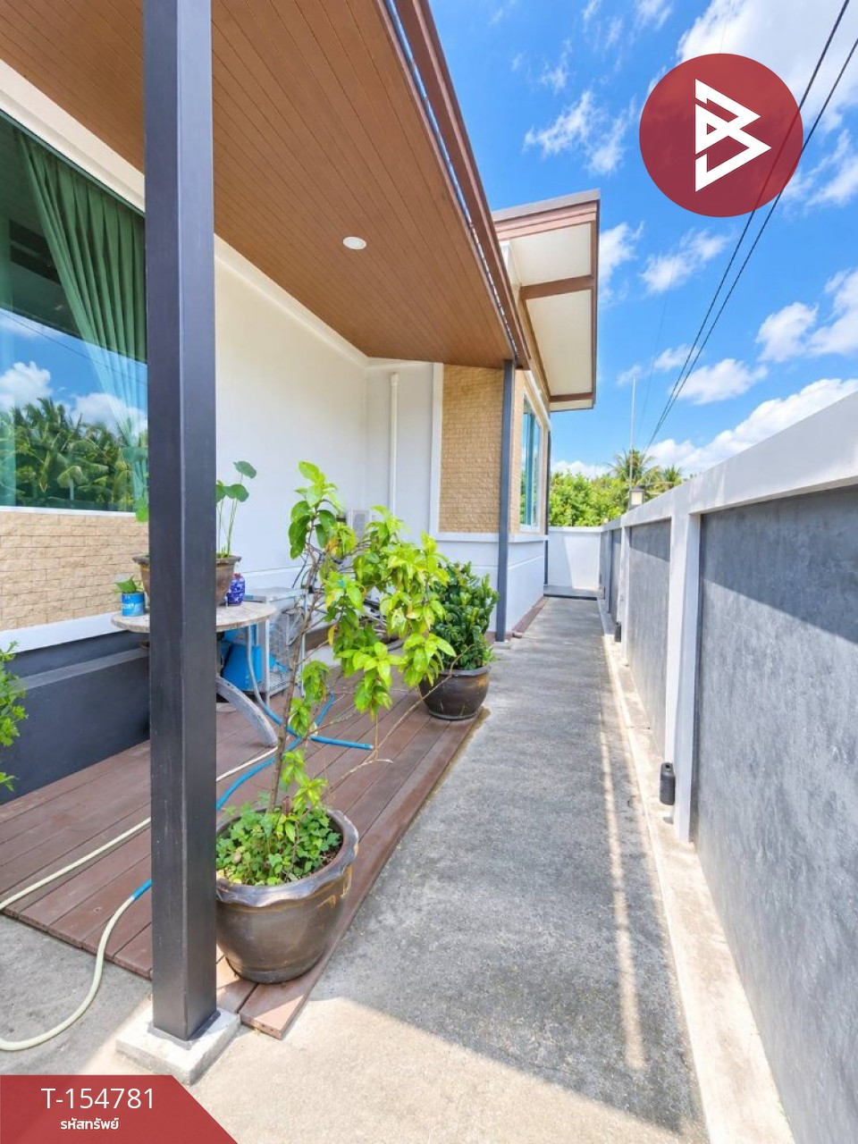 Single house with land for sale, area 80 sq m, Phong Sawai, Ratchaburi. – รูปที่ 4