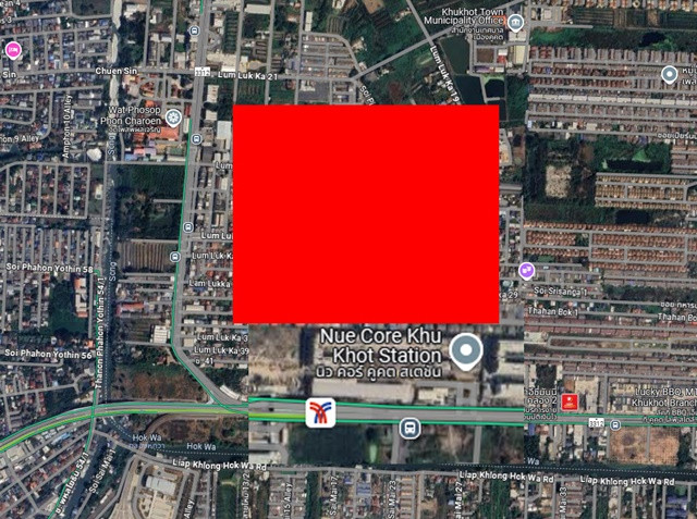 filled Land! BTS KhuKhot 1.3km. Don Mueang Airport 2.8 km. filled Land for rent 2rai 1ngan 15sq.wa. – รูปที่ 4