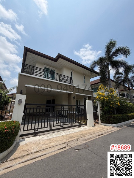 Single house for sale, Villa Nakarin On Nut-Wongwaen, ready to move in. Single house for sale, Villa Nakarin On Nut-Wongwaen, ready to move in.