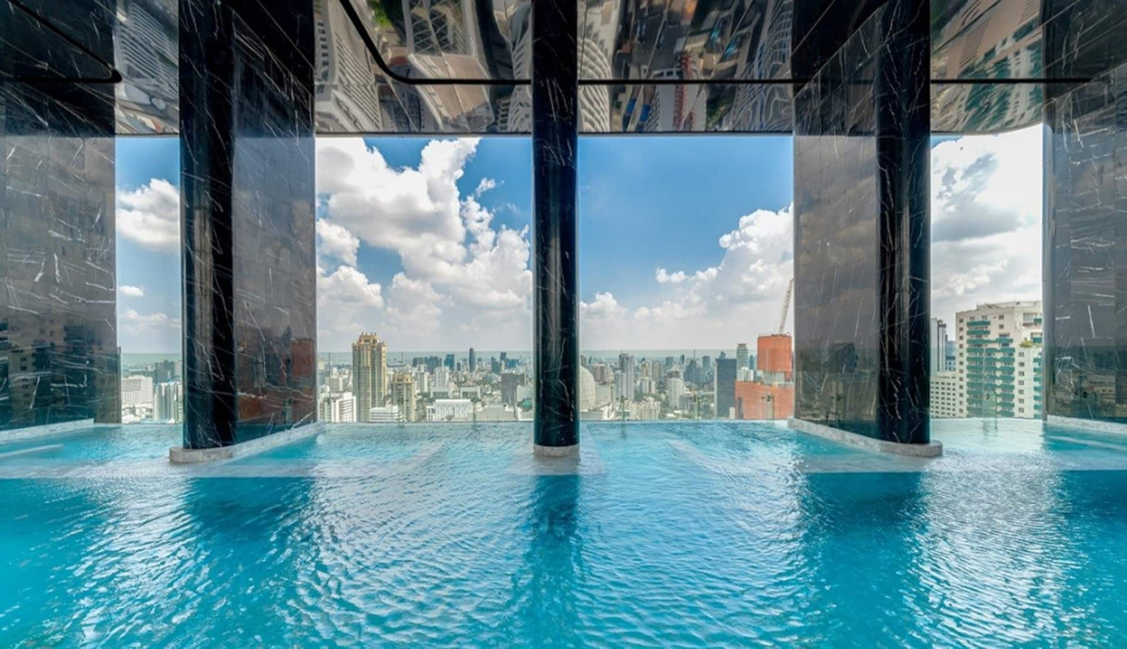 Ashton Asoke 2BR 2BA, 41st floor, 270° skyline view, next to MRT Sukhumvit and BTS Asok, utilities included – รูปที่ 3