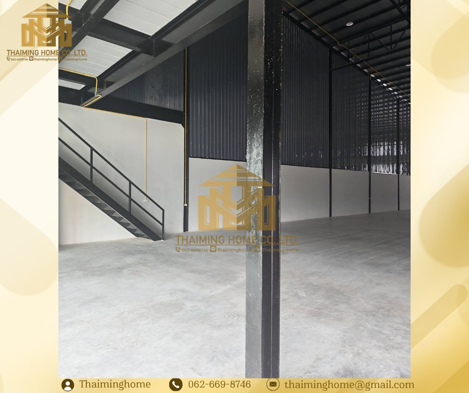 Warehouse for rent on the main road, size 646 sq m and 669 sq m, around Minburi, Hathairat (TW6-6826) – รูปที่ 4
