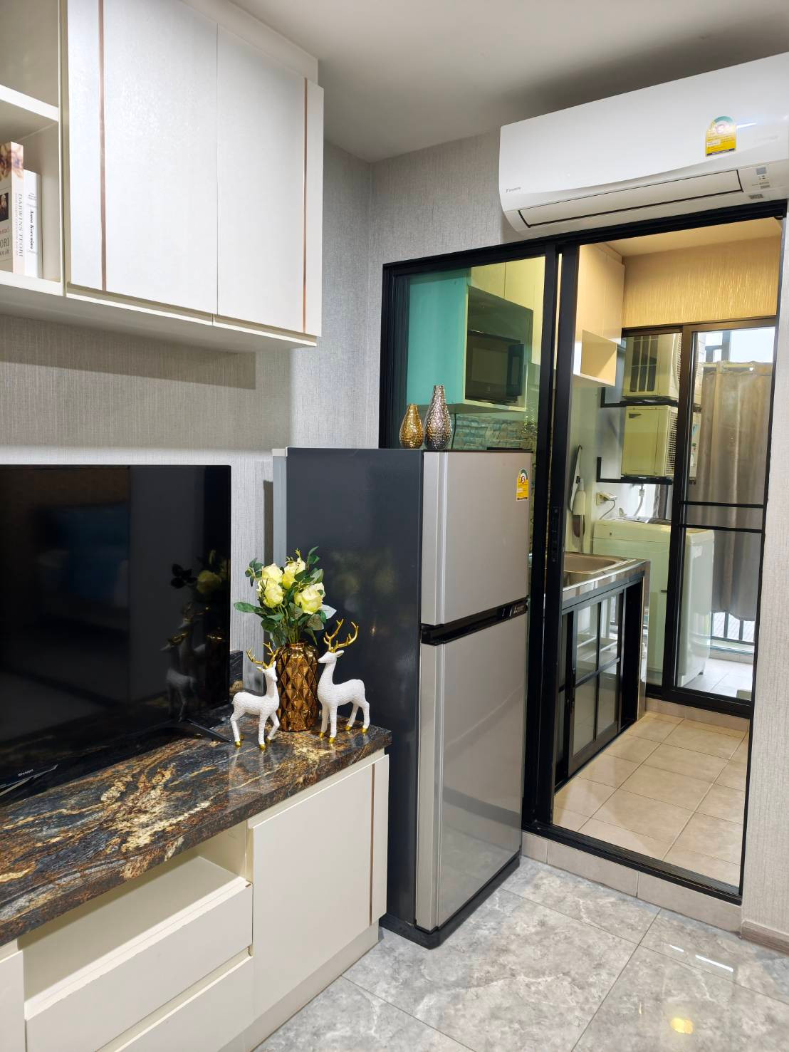 ให้เช่า Reach Condo พหลโยธิน52 สะพานใหม่ ห้องสวย – รูปที่ 2