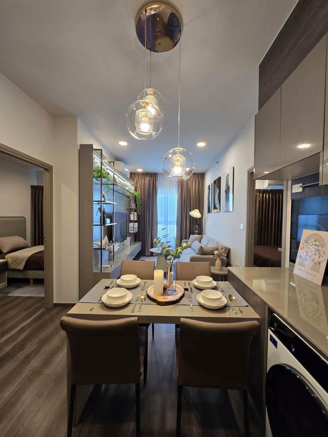 🔥Rent at IDEO Rama 9–Asoke 🔥2BR 2BR.🔥 35,000 🔥53sqm. 🔥Floor27