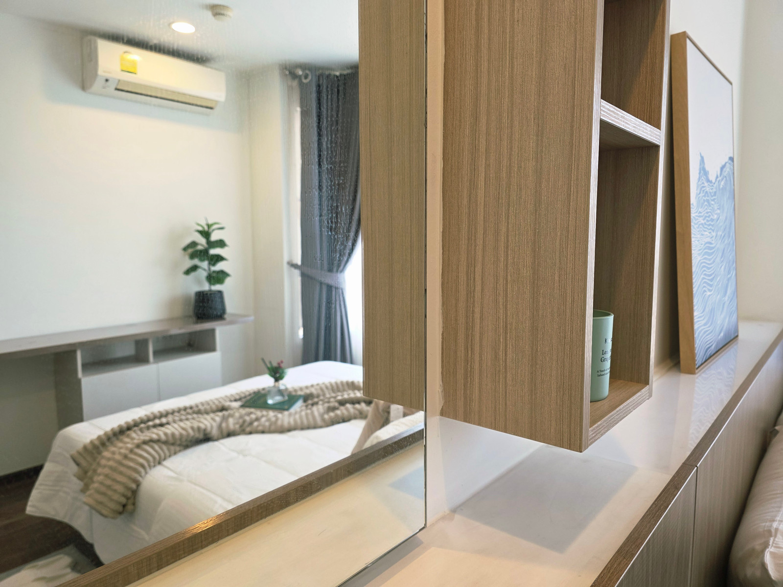 🔥 ห้องสวยสัดส่วนดี 1 Bed Couple 30.5 ตร.ม. U Delight รัชวิภา ตกแต่งพร้อมเข้าอยู่ ใกล้ BTS วัดเสมียนนารี! – รูปที่ 3