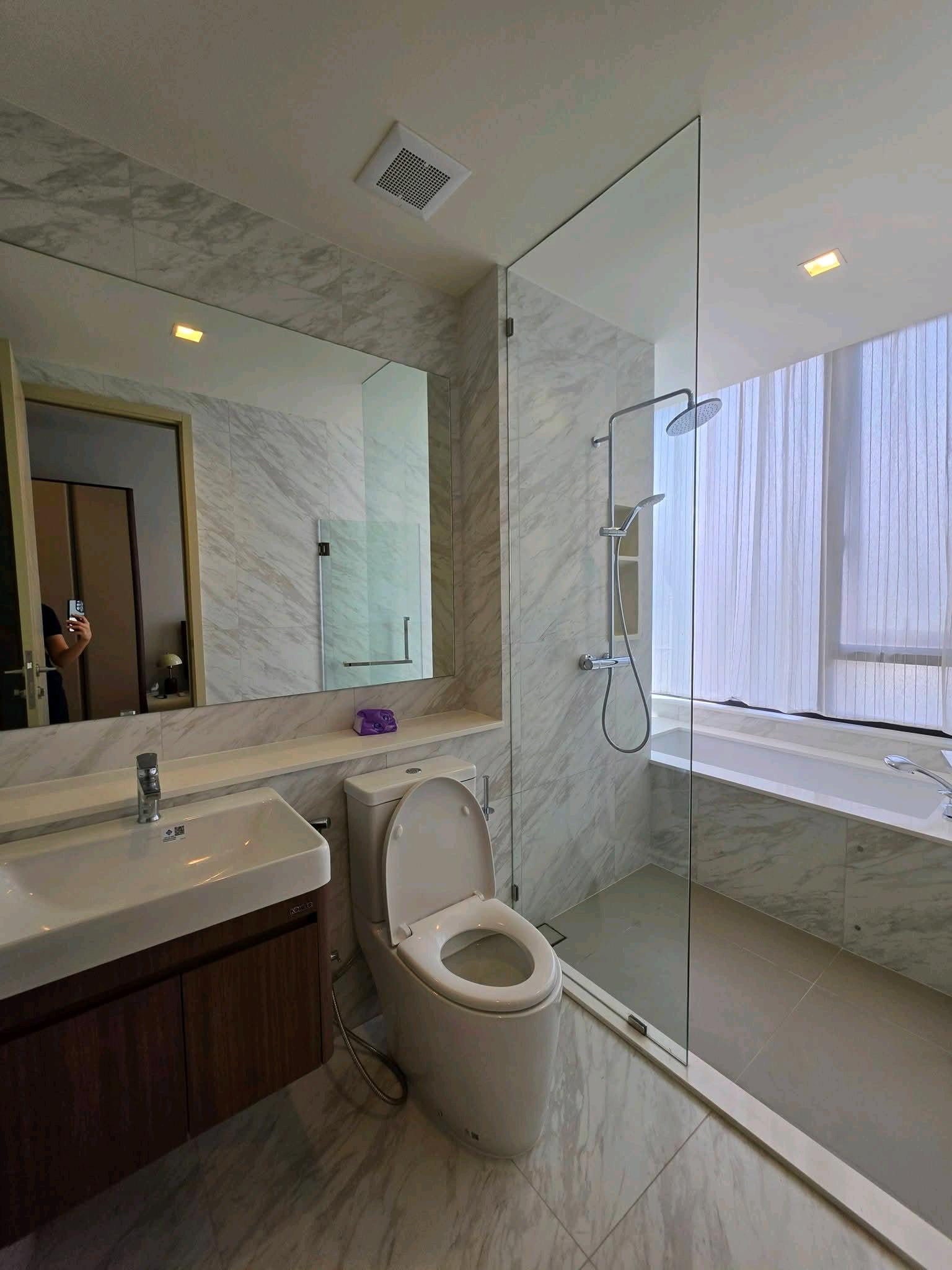 ✨️ห้องใหม่ ราคาดีสุดในตึก พร้อมย้ายเข้าต่อรองราคาได้ ✨️  Rhythm Charoennakorn Iconic🌃 | 2Bedroom| 70.85 sqm| 55,000 THB – รูปที่ 4