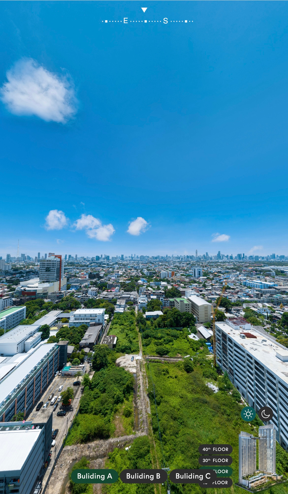 ให้เช่า/ขาย วันเวลา ณ เจ้าพระยา อาคาร A ชั้น 14 city view, 47.24 ตร.ม. – รูปที่ 2