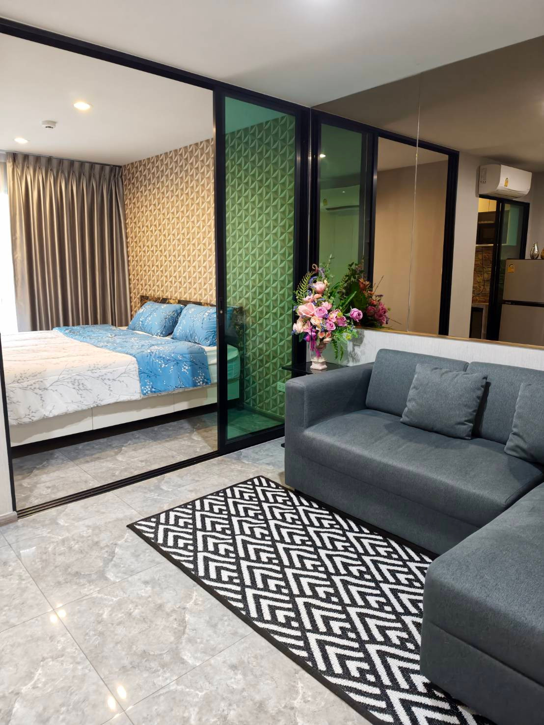 ให้เช่า Reach Condo พหลโยธิน52 สะพานใหม่ ห้องสวย – รูปที่ 4