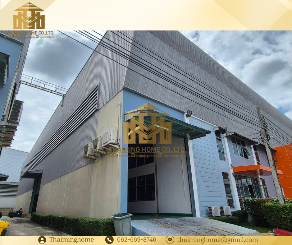 ให้เช่าโรงงาน/โกดัง พร้อมออฟฟิศ 1,055 ตรม.พื้นที่สีเหลือง แพรกษา บางพลี ตำหรุ สมุทรปราการ (TW8-33526) – รูปที่ 2