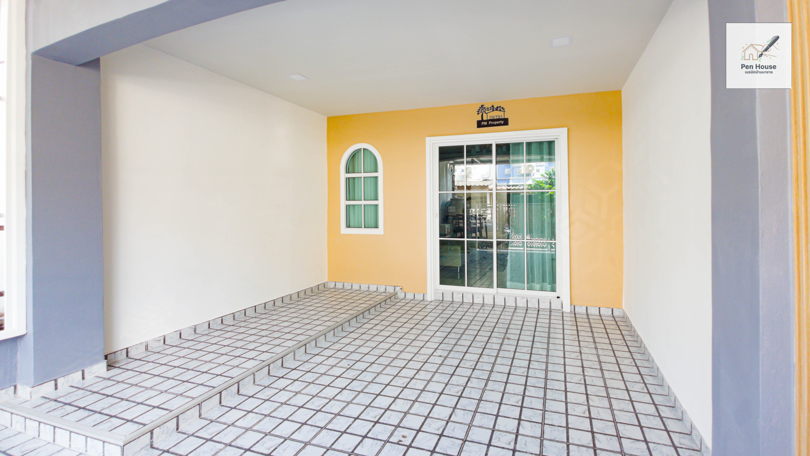 2-story townhouse for sale, KC Ramintra Village 1, Hathairat 39, 2 bedrooms, area 16 sq m, complete functions. – รูปที่ 2