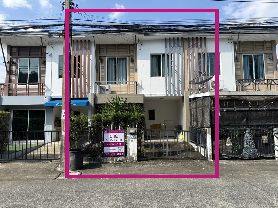  FOR SALE | RENOVATED 2-STOREY TOWNHOUSE 📍 Pruksa Prahm 94, Permsin – Sai Mai 56, Bangkok 【房屋出售】全新翻新两层联排别墅 📍 Pruksa Prahm 94 项目，Permsin–Sai Mai 56，曼谷