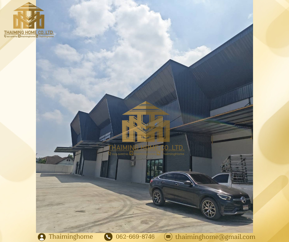 Warehouse for rent on the main road, size 646 sq m and 669 sq m, around Minburi, Hathairat (TW6-6826) Warehouse for rent on the main road, size 646 sq m and 669 sq m, around Minburi, Hathairat (TW6-6826)