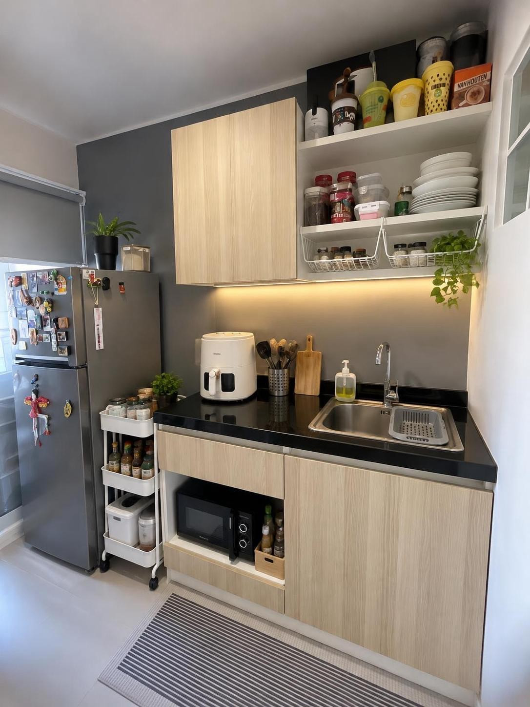 Condo for sale, Lumpini Town Ramindra-Nawamin, 1 bedroom, 8th floor, beautifully decorated, 1.2 million baht.