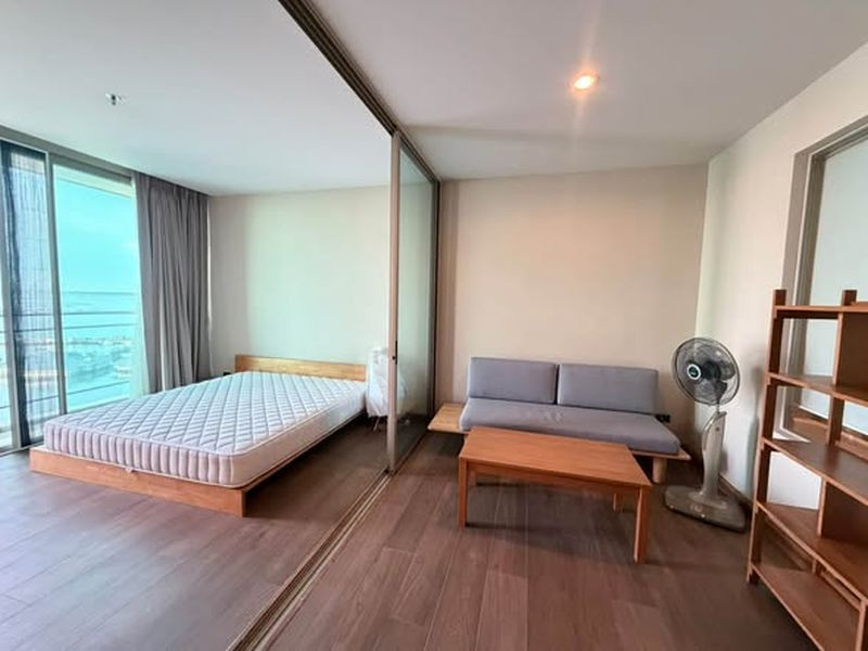 ให้เช่า มารีน่า เบย์ฟรอนท์ ศรีราชา 41 ตร.ม. 1Bed ชั้น 12 วิวทะเล – รูปที่ 2