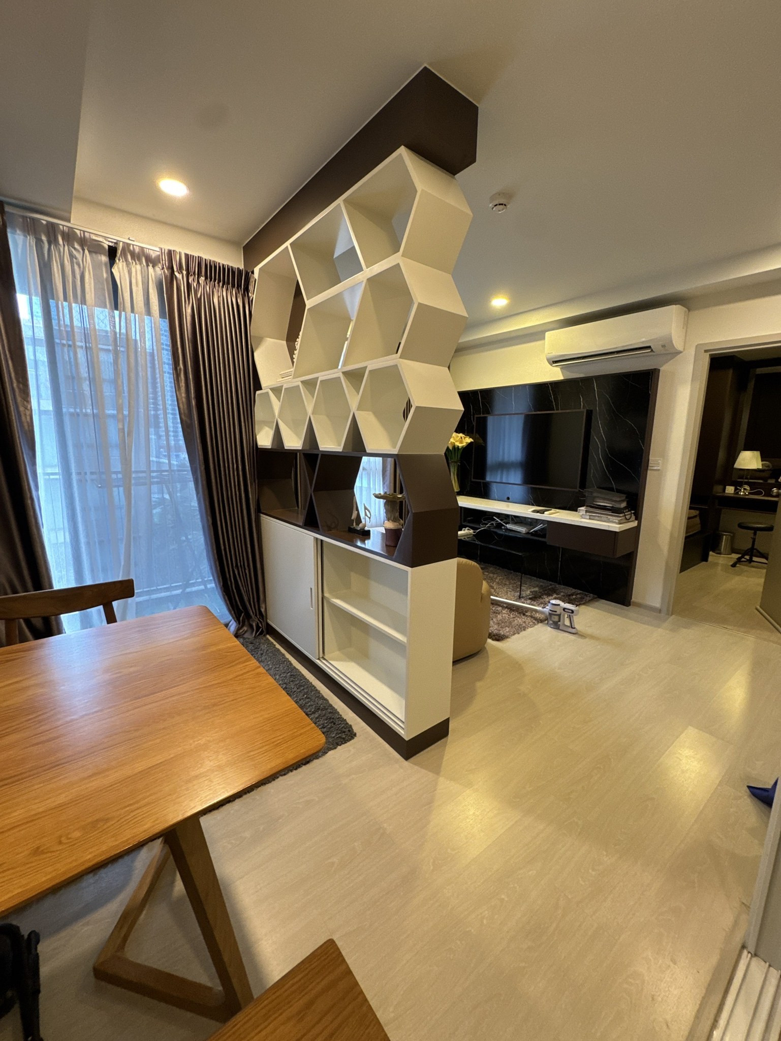 For rent, The Tree Sukhumvit 64, corner room, 1 bedroom + separate living room, 43 sq m, 7th floor, near BTS Punnawithi,  will let it out himself. – รูปที่ 3