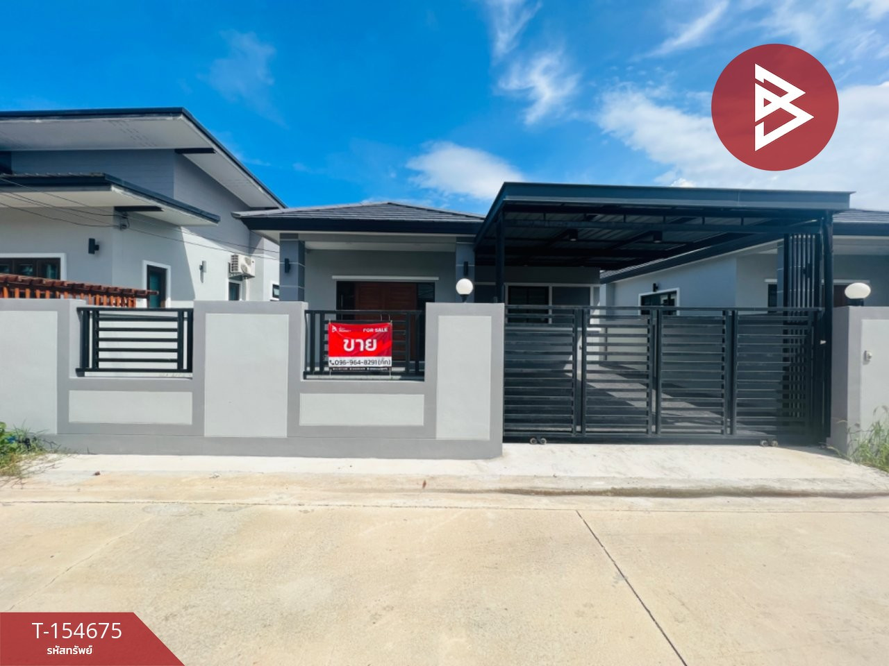 1-story detached house for sale, area 88.2 sq m, Mae Klong, Samut Songkhram