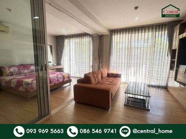 Condo for rent, Baan Saen Kram, Hua Hin, 53.16 sq m, next to the beach, large swimming pool.