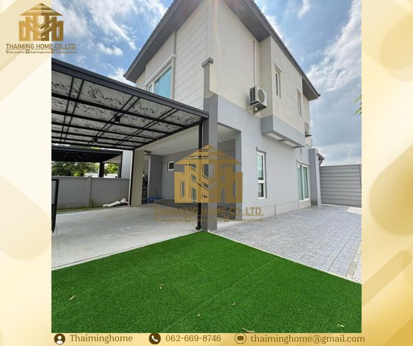 Semi-Detached House for Rent – Grande Pleno Mega Bangna 3 Bedrooms, 3 Bathrooms | 145 sq.m. (TH6-4526)