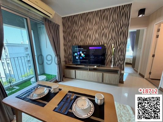 Condo for sale: Chapter One The Campus Kaset, 2 bedrooms, near BTS Kasetsart University.