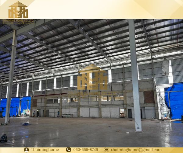 For rent, factory/warehouse/warehouse, 5,448.38 sq m., purple area, Bang Sao Thong, Bang Na KM 23, near Suvarnabhumi Airport (TW8-33426)