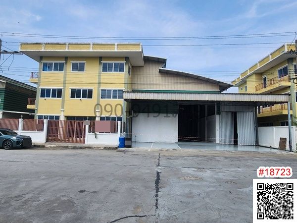 Warehouse with office for rent, 3 floors, Eksin Thanya Khlong 11