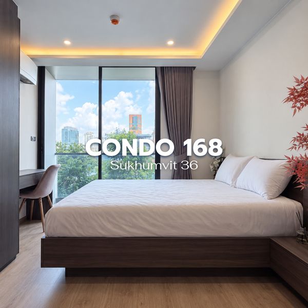 🏙️ Low-Rise Condo for Rent | 168 Sukhumvit 36 – Near BTS Thong Lo 🌟Line @steadfastre