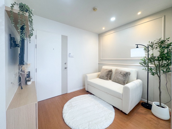 For sale: Lumpini Condo Town Ramintra – Ladplakao 2. 1 bedroom, 1 bathroom, 26.11 sq.m., high floor, breezy, good view, no obstructing buildings. Near Ladplakao.