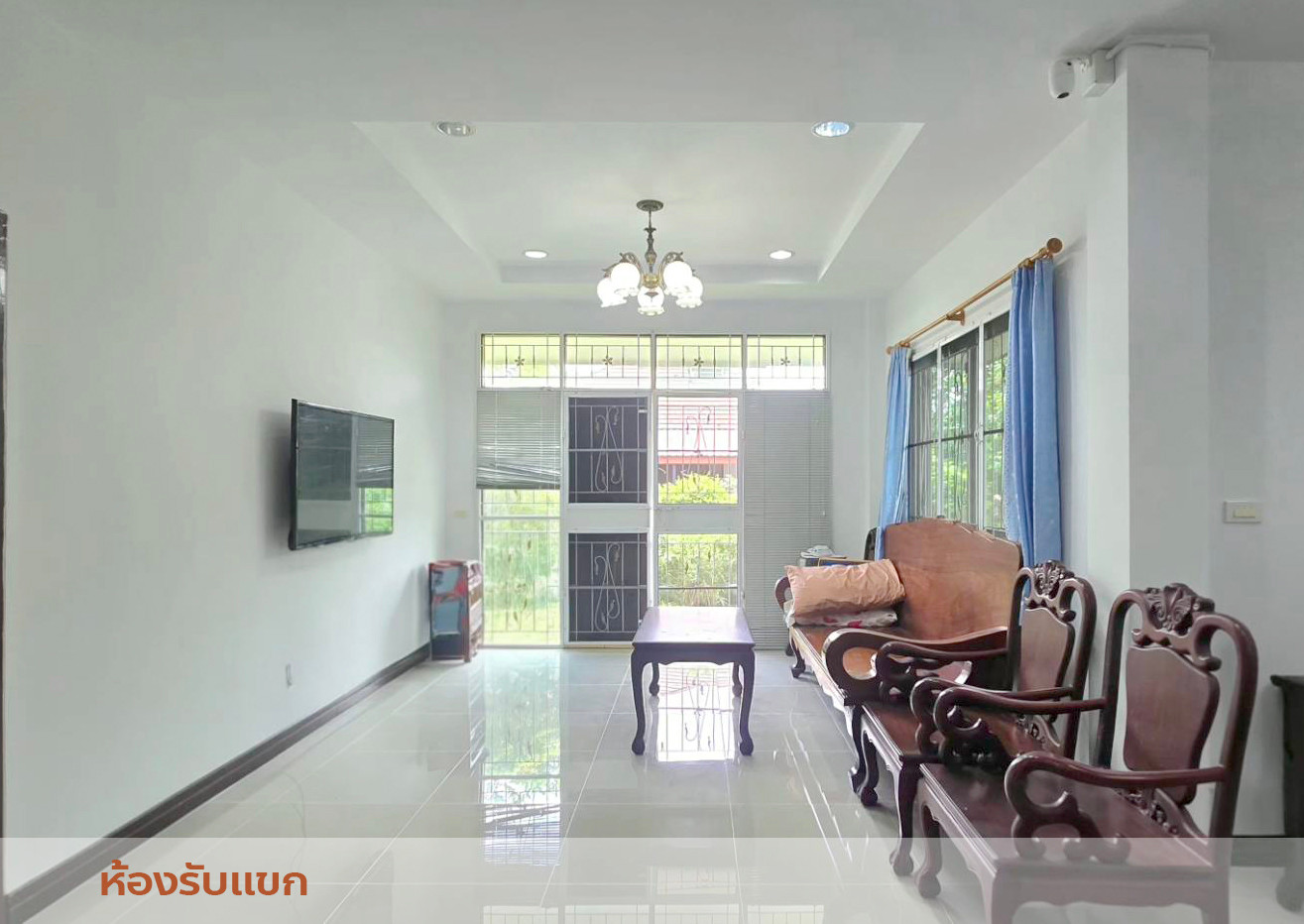 2-story detached house for sale, Kunalai Village. Navara-Rangsit Khlong Song, a luxury project, quiet, private, and highly secure. There is complete furniture and air conditioning. – รูปที่ 2