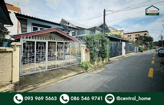 Single house, Ngamwongwan 43, intersection 2-8, Chinnakhet 1/8, cheap price.