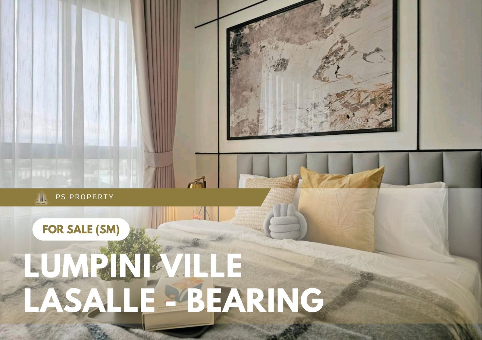 ขายด่วน 📍 Lumpini Ville Lasalle - Bearing 📍 ตกแต่งสวยครบ ใกล้ BTS แบริ่ง ขายด่วน 📍 Lumpini Ville Lasalle - Bearing 📍 ตกแต่งสวยครบ ใกล้ BTS แบริ่ง
