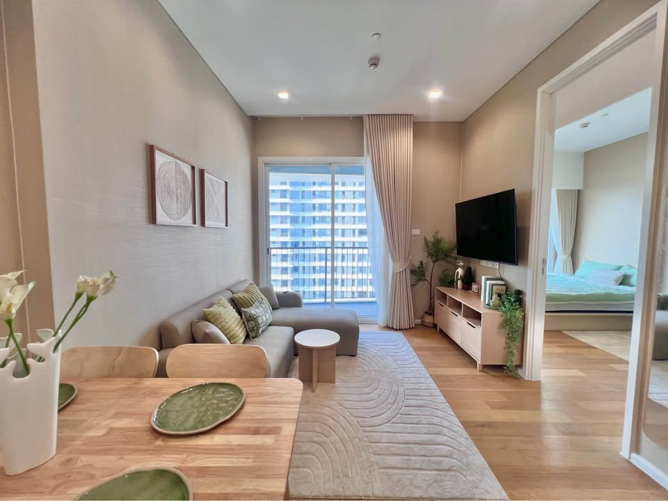 🔥 (ให้เช่าคอนโด) The Saint Residences ห้องใหม่สวยมาก ใหญ่ 44 ตรม. เครื่องใช้ไฟฟ้า เฟอร์นิเจอร์ครบครัน – รูปที่ 3