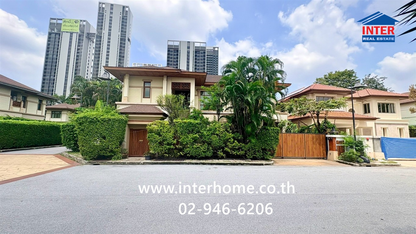 บ้านเดี่ยว 2 ชั้น 129.5 ตร.ว. หมู่บ้านสิริทาวารา ใกล้เซ็นทรัล เฟสติวัล อีสต์วิลล์ ถนนประดิษฐ์มนูธรรม ถนนเลียบด่วนเอกมัย-รามอินทรา เขตลาดพร้าว กรุงเทพมหานคร  – รูปที่ 2