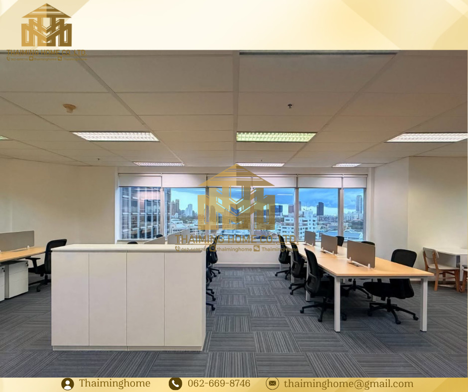 Office for rent, office 227 sq m., with furniture, Lumpini, near Ploenchit BTS, Chidlom, Nana (TO8-4326) – รูปที่ 4