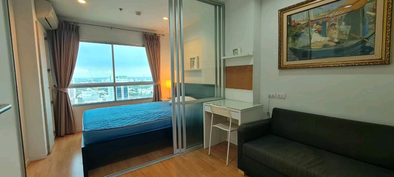 📢💯📢[[Rent]] Beautiful room, decorated, fully furnished, near ARL Hua Mak Station, room for rent - Lumpini Place Condo Srinakarin - Hua Mak Station, near Airport Link Hua Mak Station, only 350 meters.