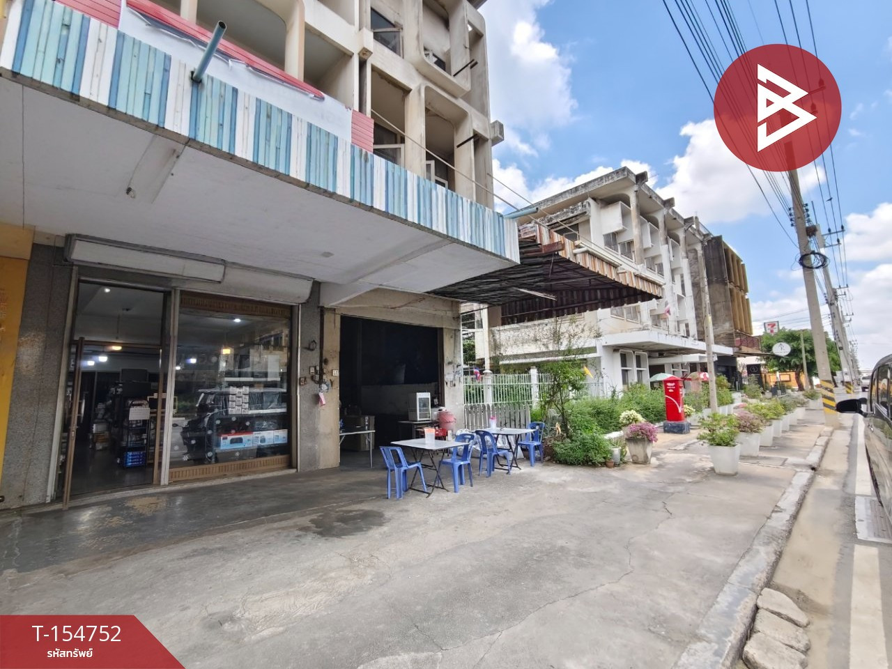 Commercial building for sale, 3 floors, area 18 sq m, Ban Pong, Ratchaburi. – รูปที่ 3