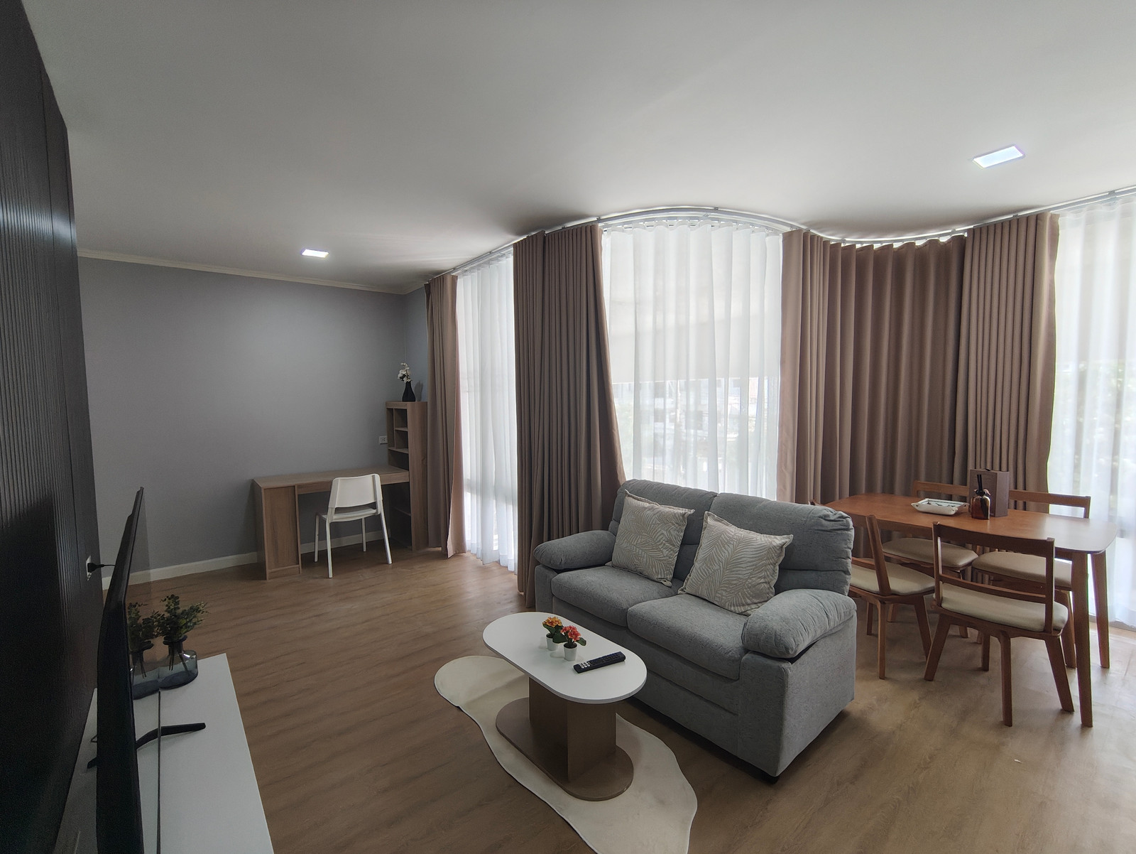 Condo Ratchada 32, size 53 sq m, 2 bedrooms, 1 bathroom.