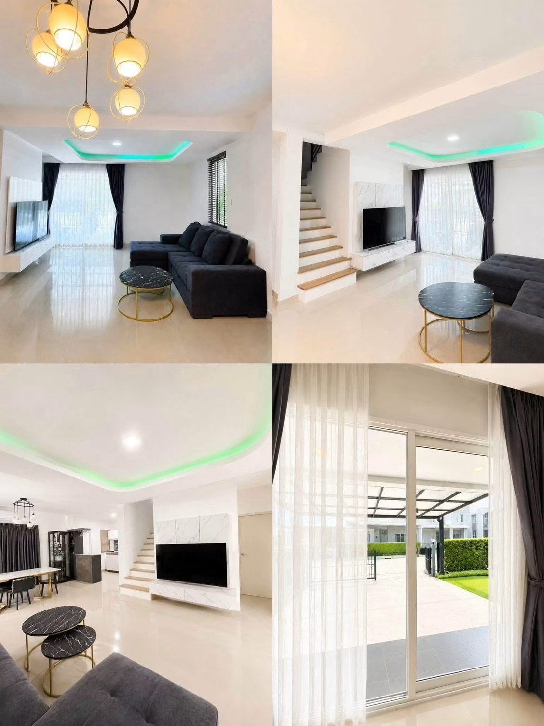 🏡 FOR RENT ให้เช่าบ้านแฝด 2 ชั้น PLENO TOWN พหลโยธิน–ลำลูกกา คลอง 3 3 ห้องนอน 3 ห้องน้ำ เฟอร์นิเจอร์ครบ Built-in จัดเต็ม พร้อมเข้าอยู่ 🐱รับน้องแมว 💰 ค่าเช่า 28,000 บาท/เดือน รวมค่าส่วนกลางแล้ว – รูปที่ 2