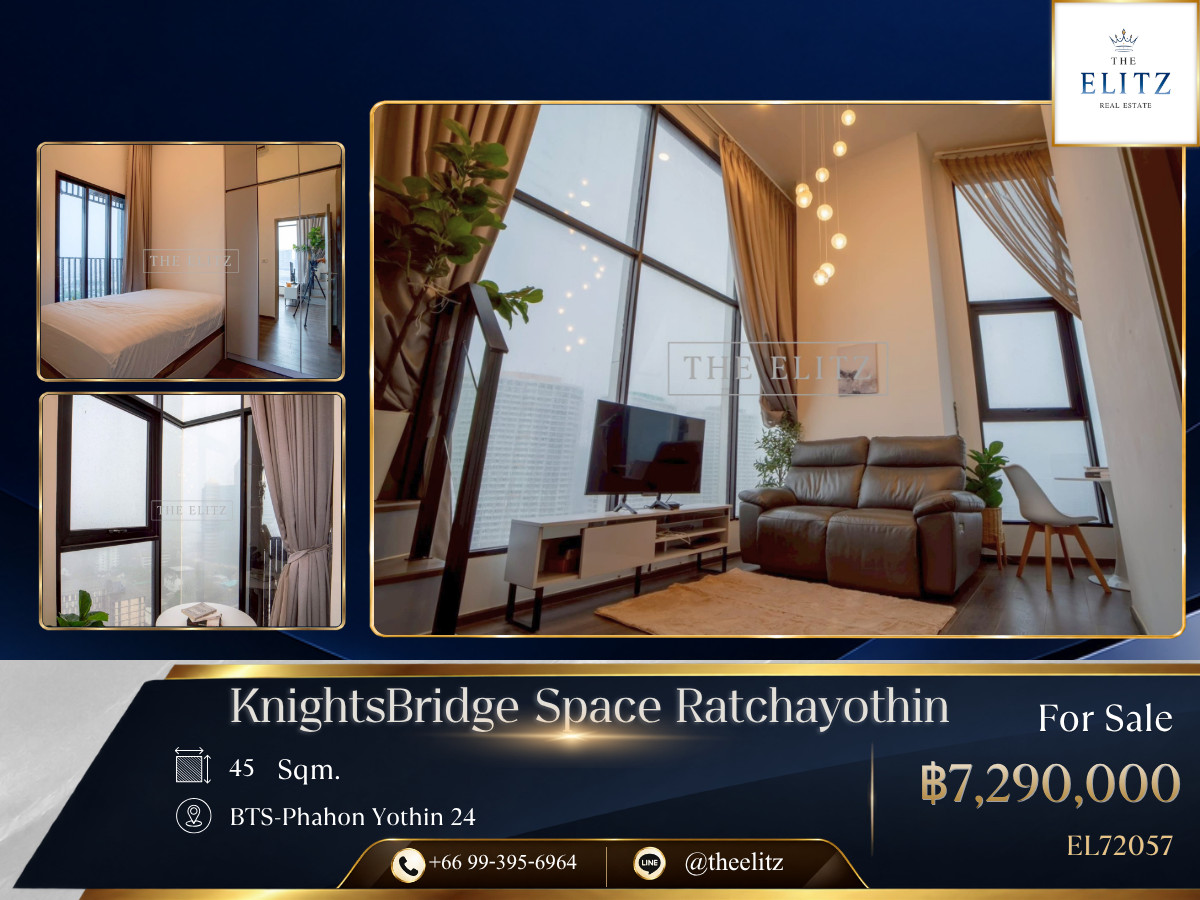 ✨ Stunning Duo Space Layout with High Ceilings —  Modern Design Near Ratchayothin | Ultimate Vertical Living Experience ✨