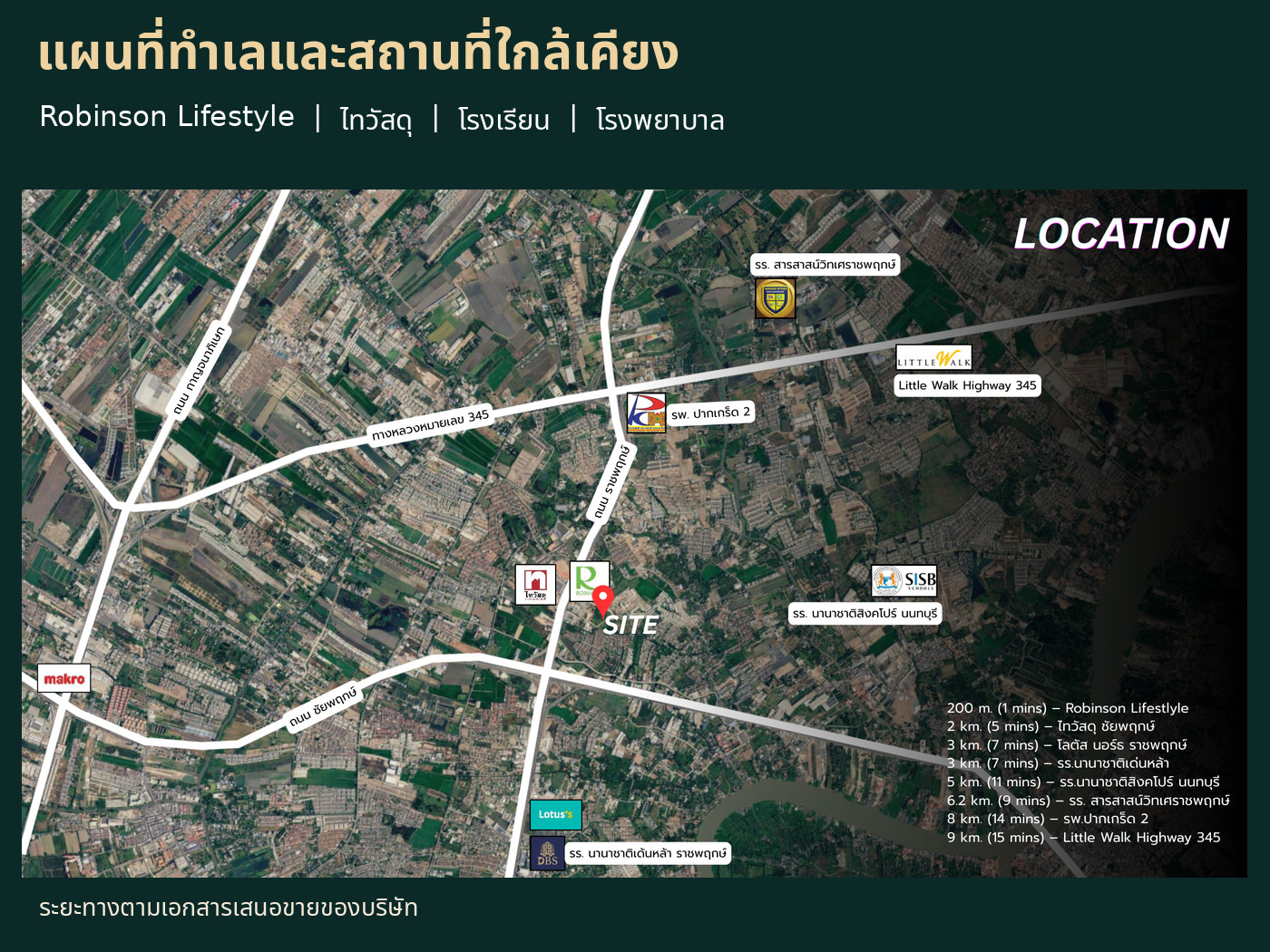 ขายที่ดินราชพฤกษ์ ใกล้ Robinson Lifestyle 200 ม. ขนาด 12 ไร่ เหมาะทำบ้านจัดสรร – รูปที่ 3