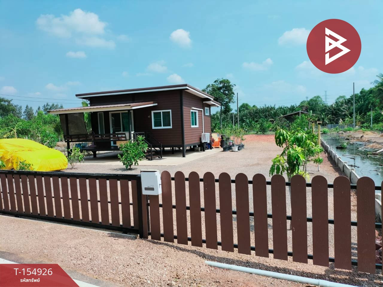 Single house with land for sale, area 215 sq m, Nang Takhian, Samut Songkhram. – รูปที่ 3