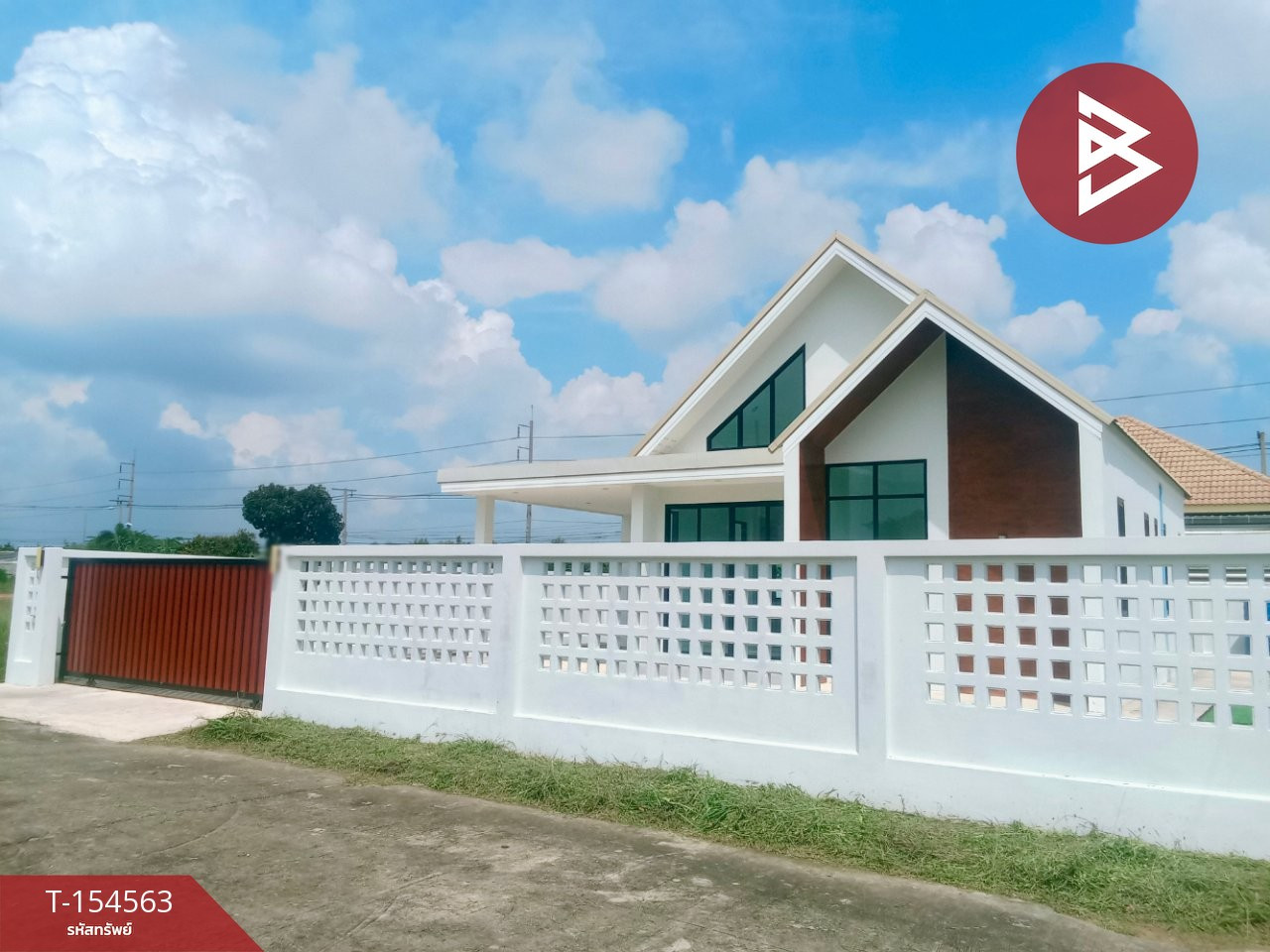 Beautiful detached house for sale, area 80 sq m, Hin Kong Subdistrict, Mueang Ratchaburi, Nordic style. – รูปที่ 3