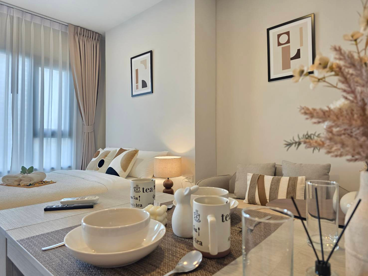 For rent 🌟COBE Ratchada-Rama 9 🌟 Studio🛏️ size 25.72 sq m, near MRT Cultural Center. – รูปที่ 4
