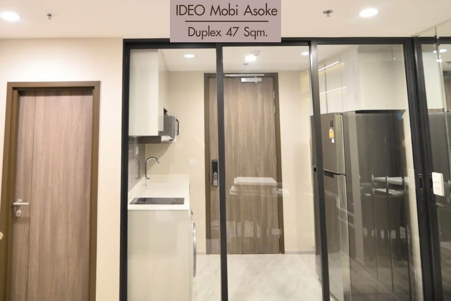 🔥Rent at   Ideo mobi Asoke 🔥1BR 2BR.🔥 35,000 🔥47sqm. 🔥Floor24 – รูปที่ 4
