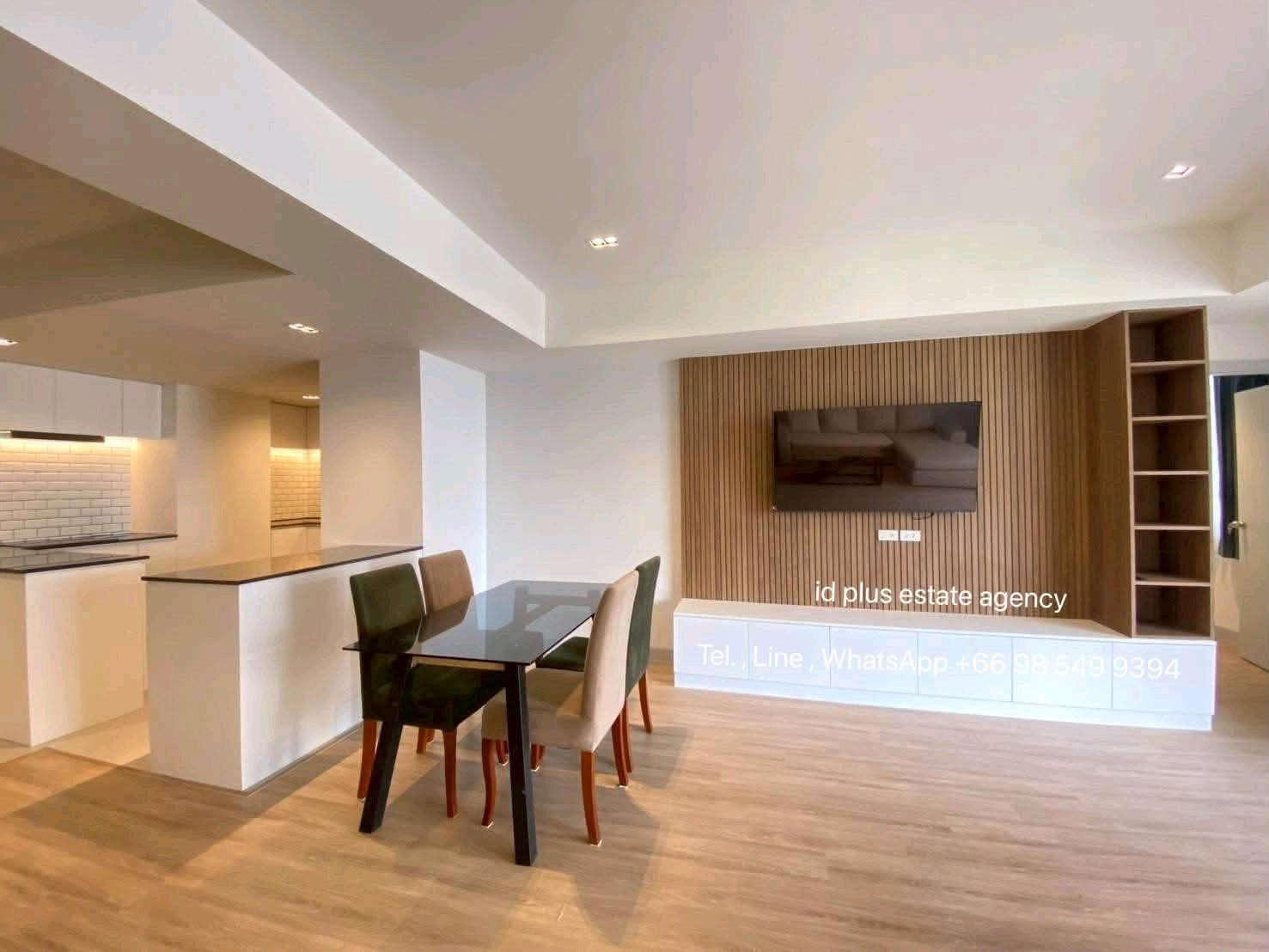 Condo with Pet friendly for Rent 🐈 2 bedrooms 2 bathrooms for 160 sq.m City View On 11th floor. fully furnished and electrical appliances. Walk 5 mins. To BTS Asoke. Rental Only for 85,000 / M. – รูปที่ 3