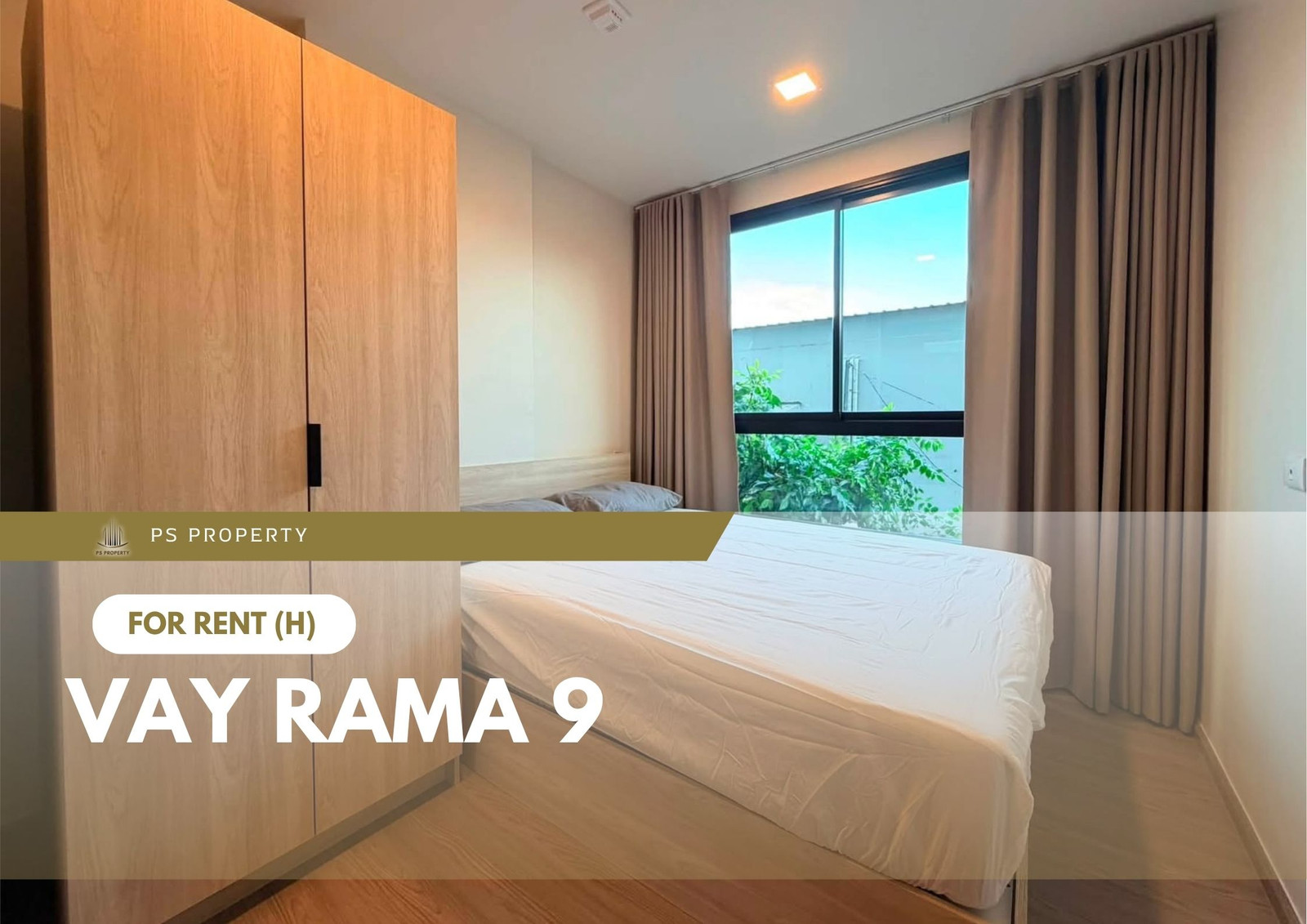 ให้เช่า 📍 Vay Rama 9 📍 ห้องใหม่ เฟอร์นิเจอร์ และ เครื่องใช้ไฟฟ้าครบ ใกล้ MRT พระราม 9