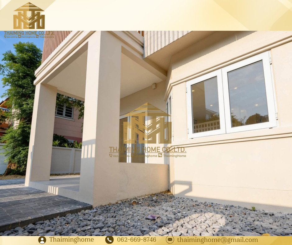 Single house for sale, 4 bedrooms, size 189 sq m, The Sunstone Home Ramintra project (TH6-4626） – รูปที่ 2