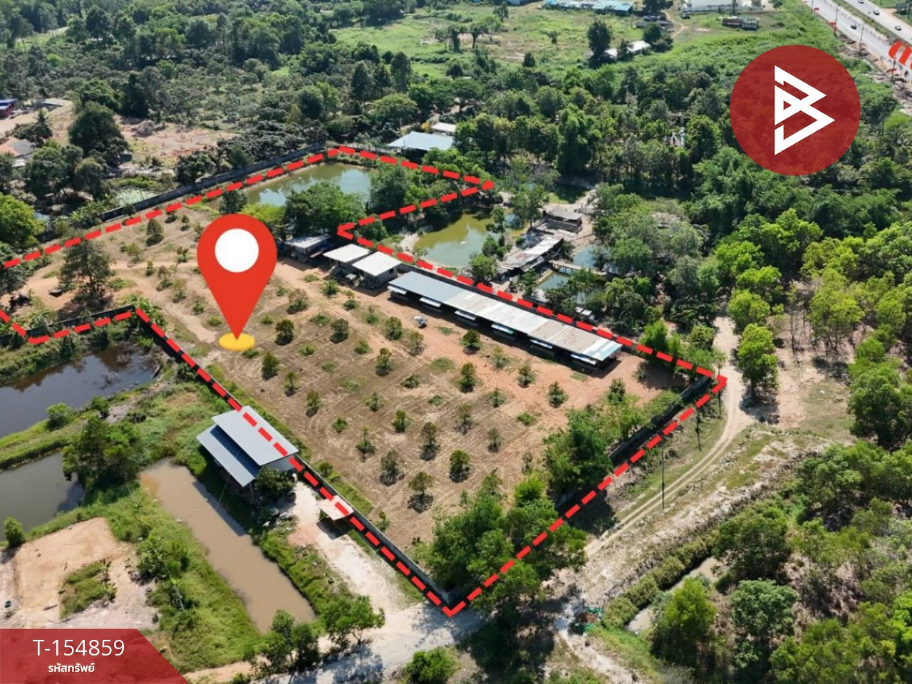 Land for sale, area 7 rai 2 ngan 33 sq m, Taphong, Rayong. – รูปที่ 3