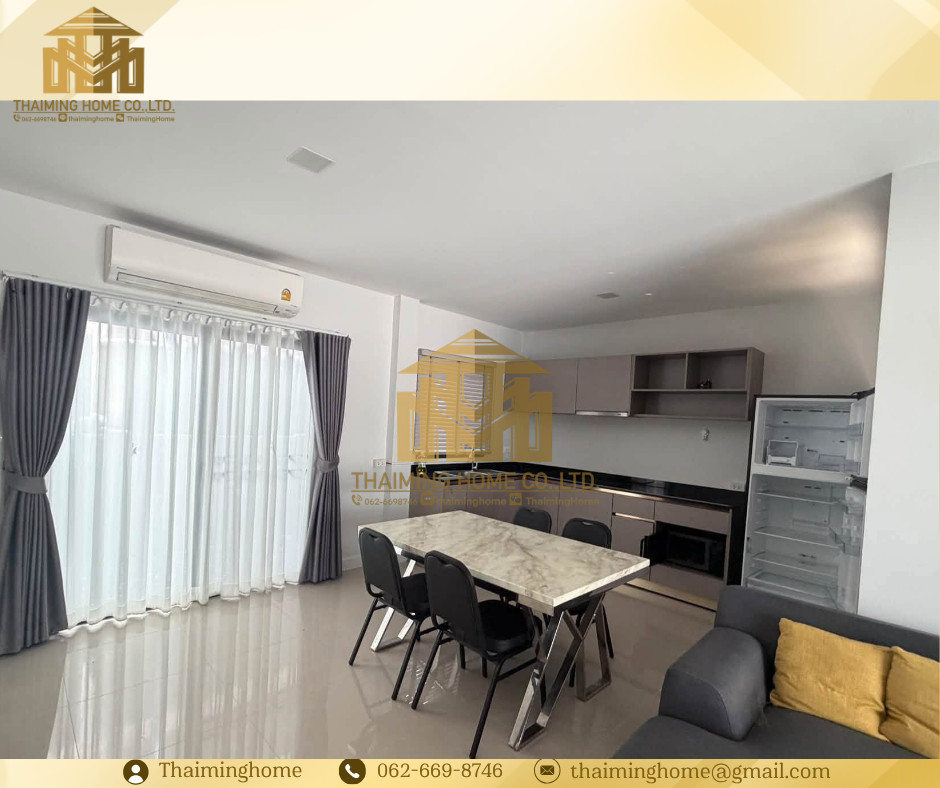 2-story townhome for rent, Pleno Sukhumvit-Bangna 2, size 132 sq m, 3 bedrooms (TT6-2326） – รูปที่ 3