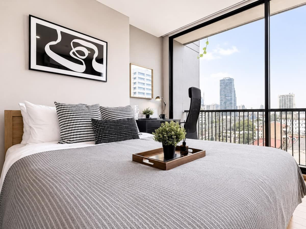 🏙️ Noble Revo Silom | Short-Term Rental | บริการครบครัน 🛏️ | ขนาด 38 ตร.ม. | ใกล้ BTS สุรศักดิ์ 🚆✨ – รูปที่ 3