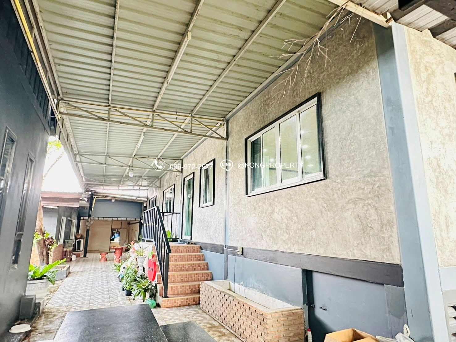 Warehouse, office for rent with worker quarters, Bang Yai, Nonthaburi, area 2 rai. – รูปที่ 4
